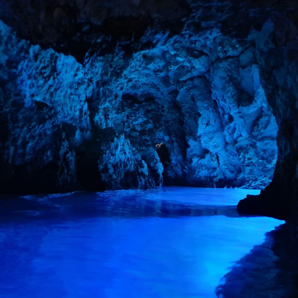 Interieur of the Blue Cave