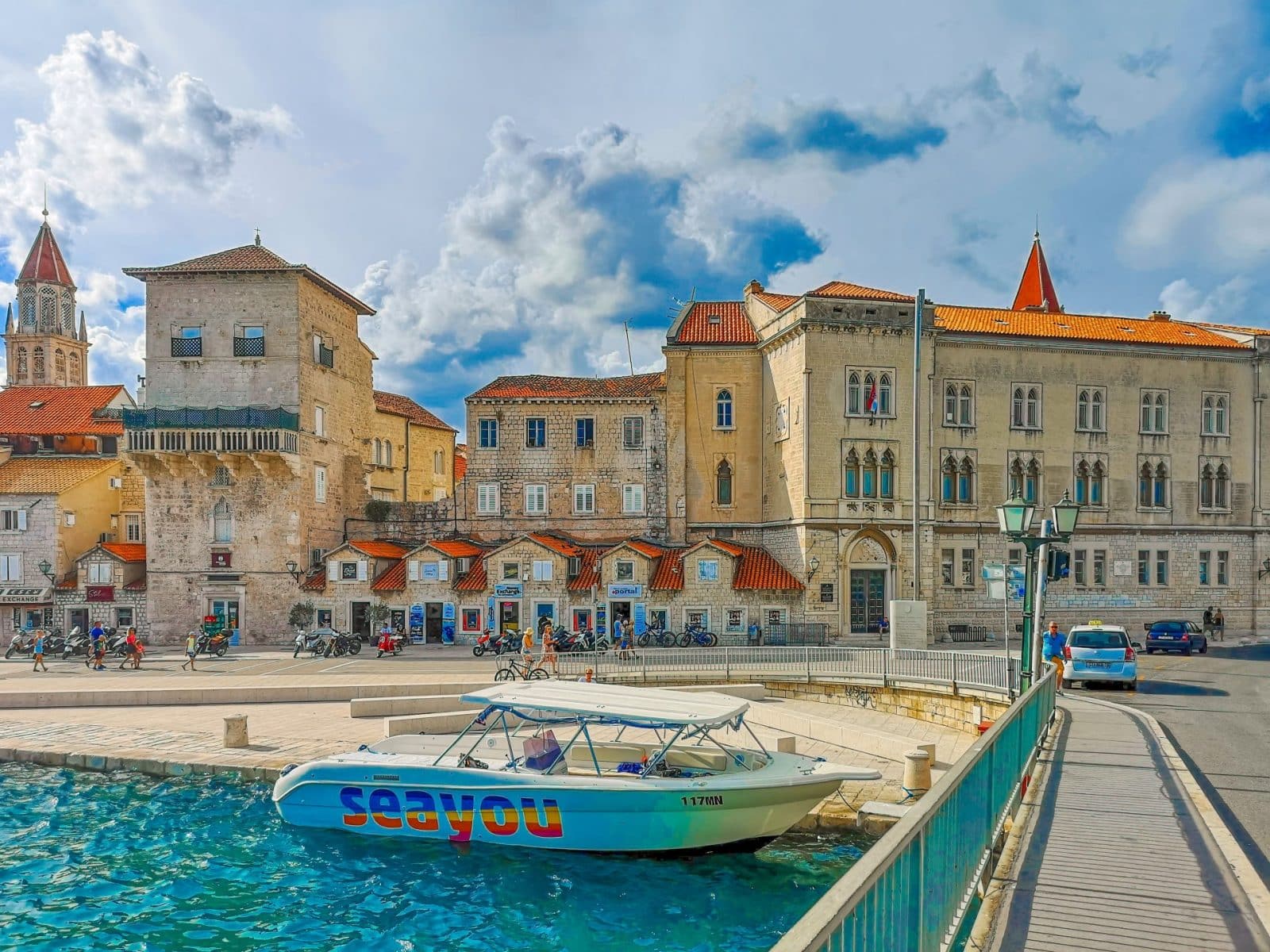Blue Lagoon and Trogir Boat Tour 6 UNESCO town Trogir