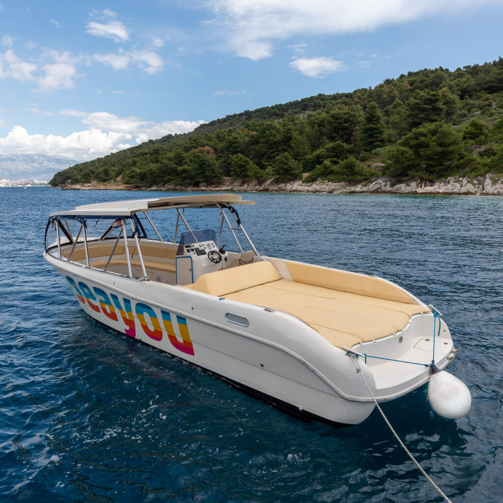 SeaYou Croatia open boat with sundeck